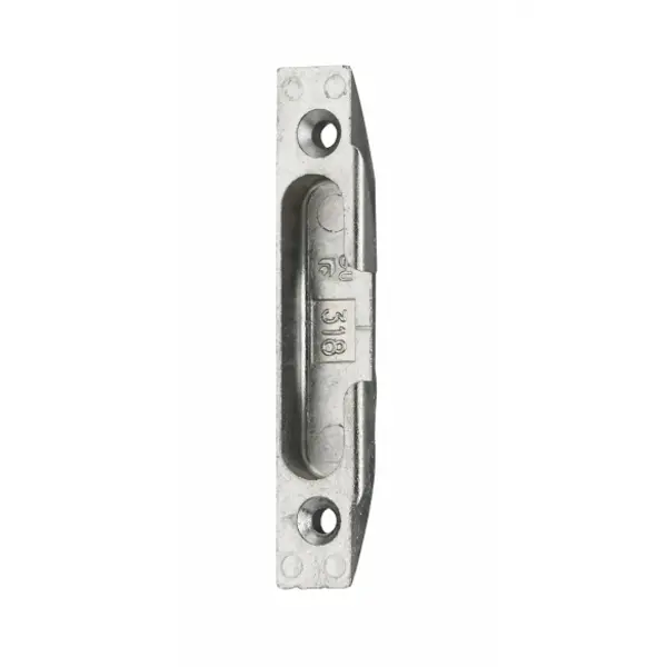 Gâche galet encastrable réversible pour porte d'entrée, 90x16x11mm, 0-0318-00-0-1 - FERCO by THIRARD