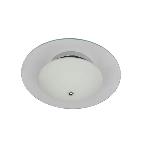 Plafonnier Chrome/Blanc Minnesota indirect, Led Inclue 1x 22W , IP20, 230V AC, Classe I - Spot-Light
