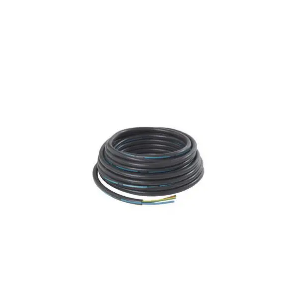 Câble électrique R2V 3G6 mm² noir - 25 m