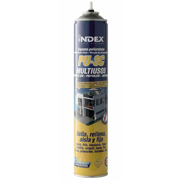 Mousse de polyuréthane multiusages 750ml - Application avec canule 750ml