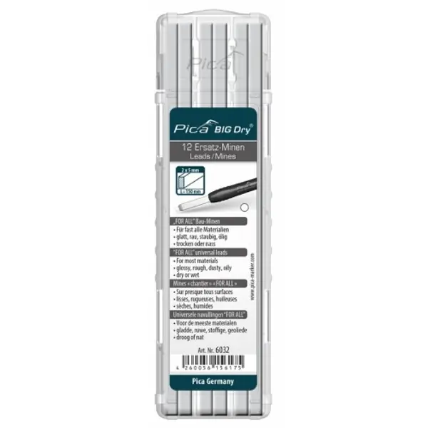 Mines chantier BIG DRY blanches - PICA 6032