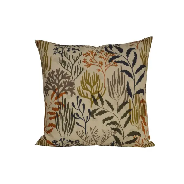 Coussin déhoussable exterieur décor Motif Imprimé automne 45 x 45 cm - PROLOISIRS