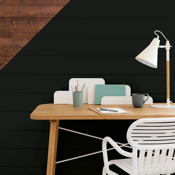 Lasure intérieurepoutre et lambris Relook bois MAISON DECO, noir satiné, 2 l - MAISON DECO