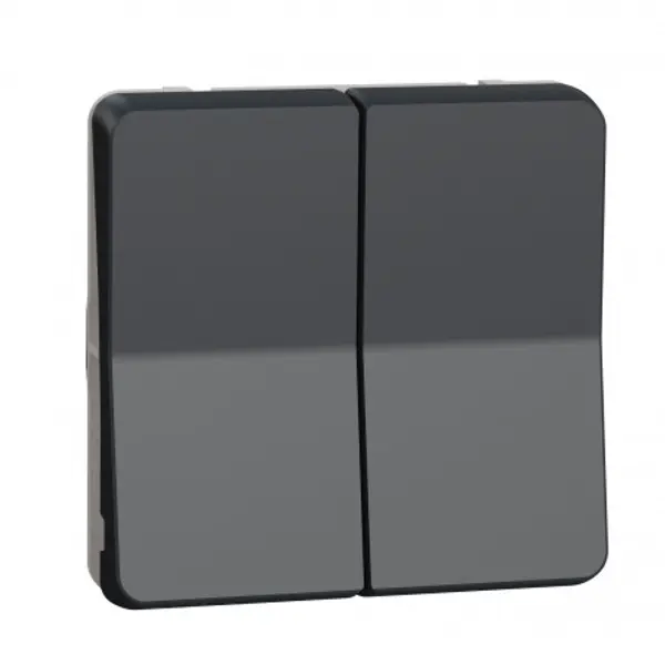 MUR35326 Schneider Mureva Styl - Double bouton poussoir - composable - IP55 - IK08