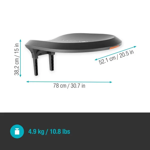 Abri pour tondeuse robot - Compatible smart SILENO max et free - Toit ouvrant - GARDENA
