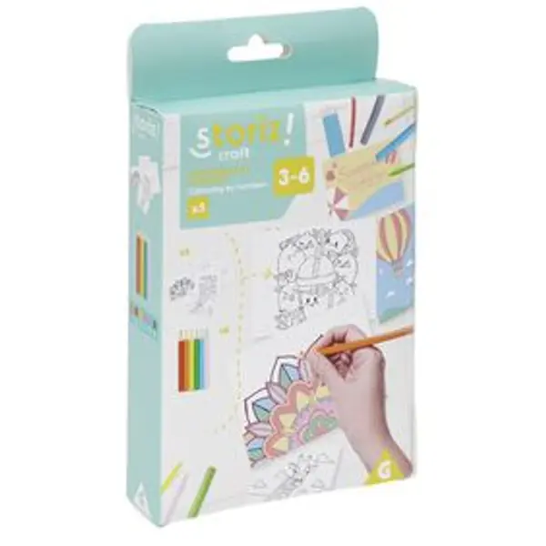 Coffret activité créative 3à6ans (4 modèles)