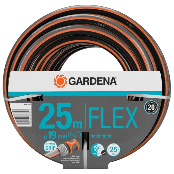 Tuyau d'arrosage Flex Ø 19 mm - 25 m - GARDENA