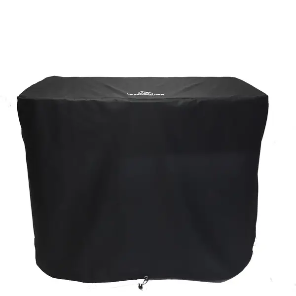 Housse pour plancha Exclusive Edition - Polyester enduit PVC - Cordon de resserrage - 114 x 53,3 x 98,3 cm - LE MARQUIER