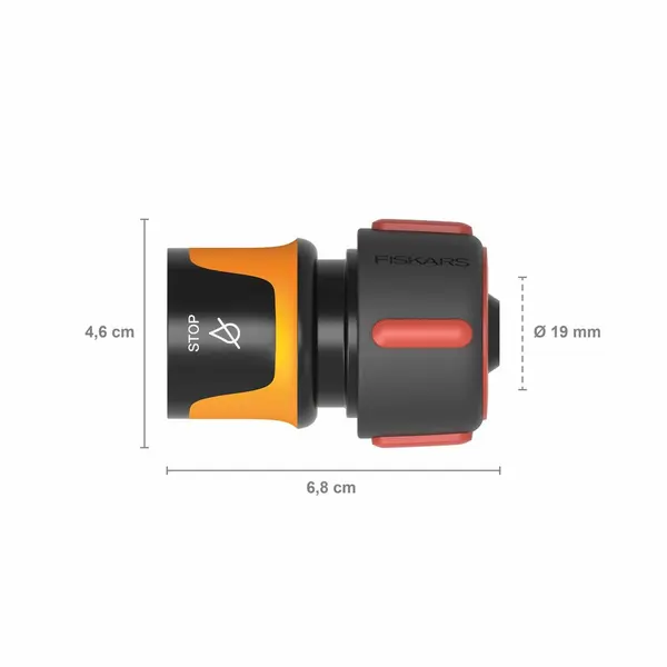 Raccord de tuyau stop 19 mm - FISKARS