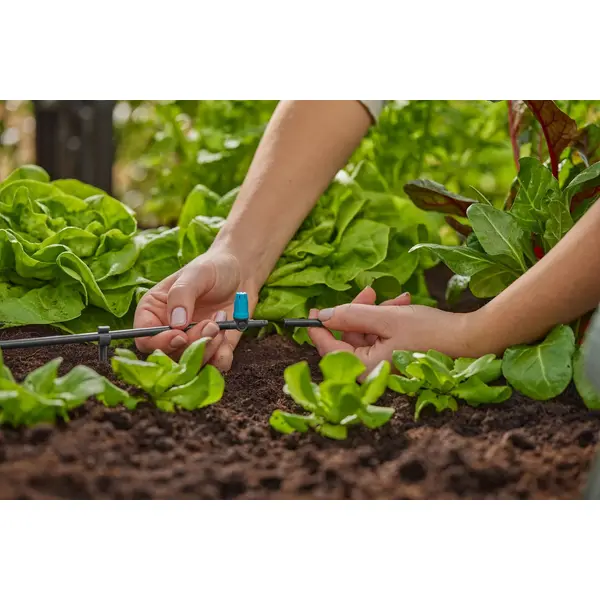 Asperseurs en ligne pour l'irrigation flexible de petites surfaces - Boîte de 10 pièces - GARDENA