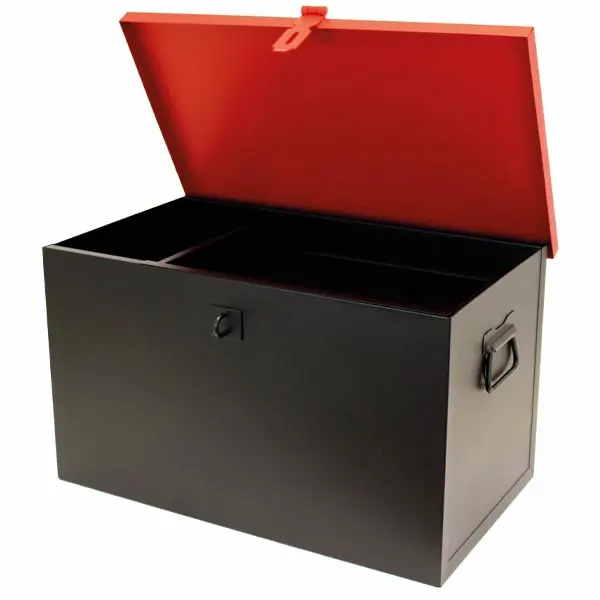 Coffre de chantier métal 800x350x350 Snor