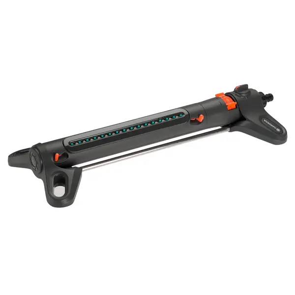 Arroseur oscillant AquaZoom M - arrosage 9 à 250 m² - portée 3 à 18 m - largeur 3 à 14 m - GARDENA