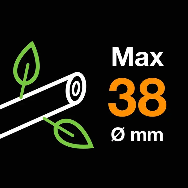 Coupe-branches PowerGear L70 S à crémaillère et à lame franche 46cm - FISKARS
