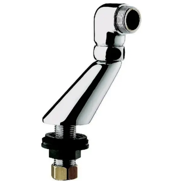 Raccords colonnettes luxe excetré 22mm Chromé 20x15