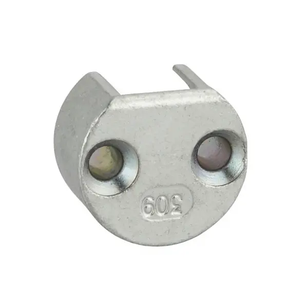 Gâche encastrable de tringle d'extrémité pour fenêtre, Ø25x15mm, Fenster, 0-0309-00-0-1 - FERCO by THIRARD
