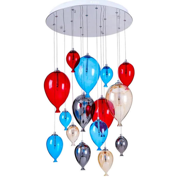 Suspension Multicolore Balloon, 15x G4-20W, IP20, 230V, Classe I - Spot-Light