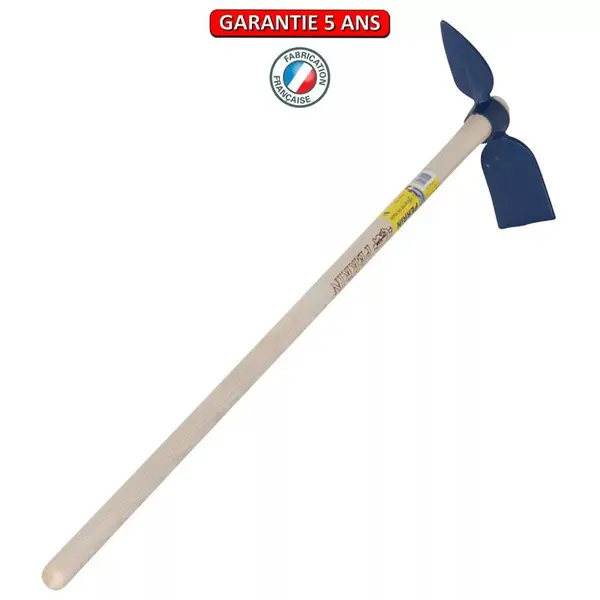 Serfouette 26 panne et langue forgée emmanché - PERRIN