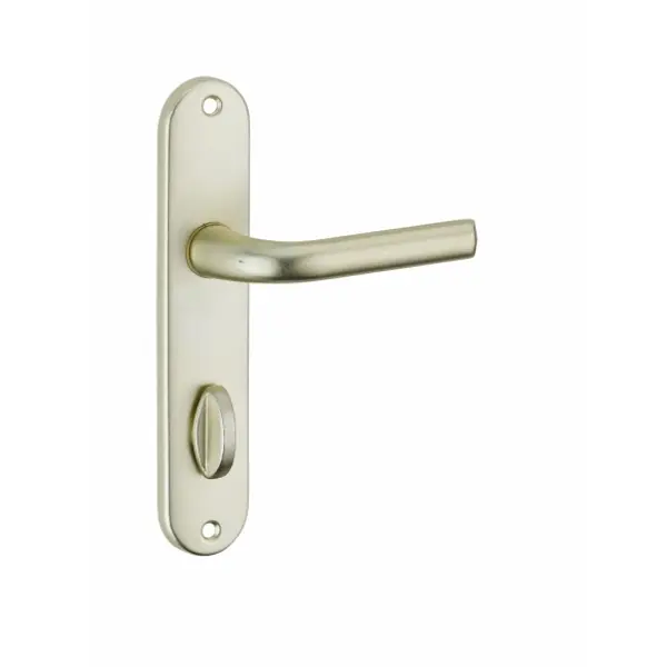 Ensemble de poignées pour porte intérieure Leto à condamnation, carré 7mm, entr'axes 165mm, couleur F2 - THIRARD