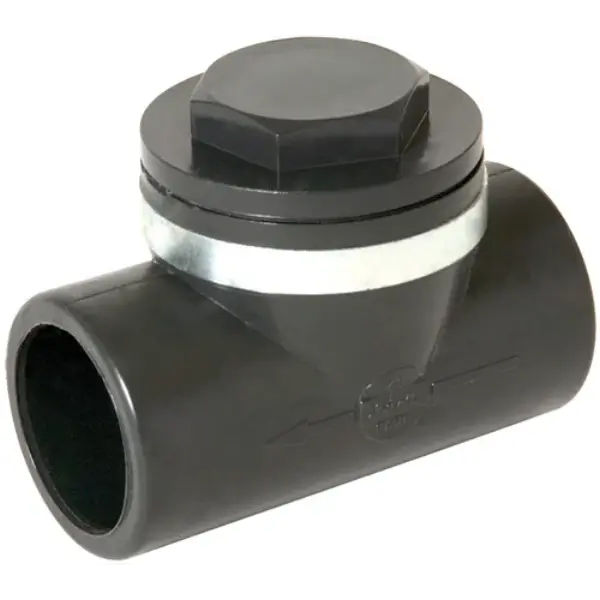 Clapet simple battant PVC à coller ø50