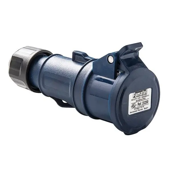 Base Móvil 2P+T 16A 220-240V