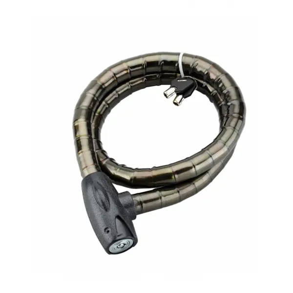 Antivol à clé Scorp, câble blindé acier, vélo, 25mmx1.2m, 2 clés, noir - THIRARD