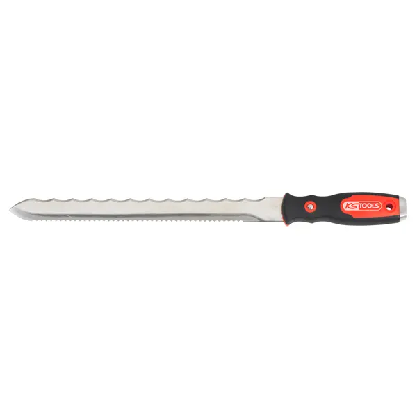 Scie couteau 280mm découpe de laine de verre denture fine et large - poignée bi-matière