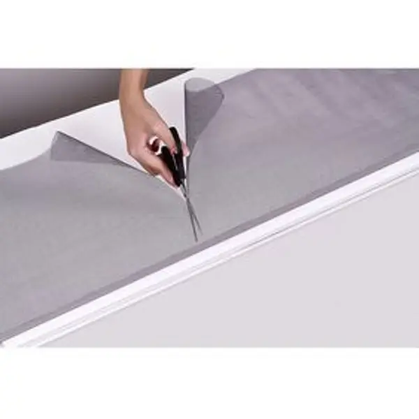Moustiquaire enroulable pour fenêtre 125x160cm PVC blanc