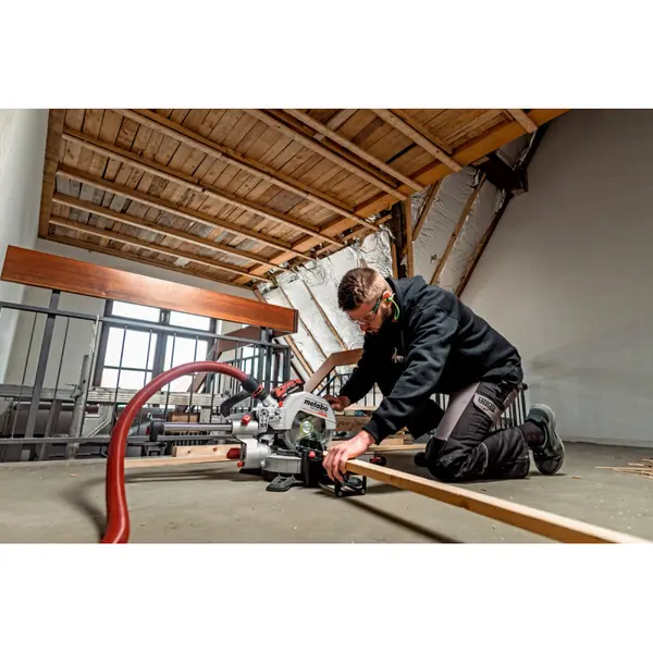 METABO Scie à onglet radiale 18V KGS 18 LTX BL 216 Solo - 614216850