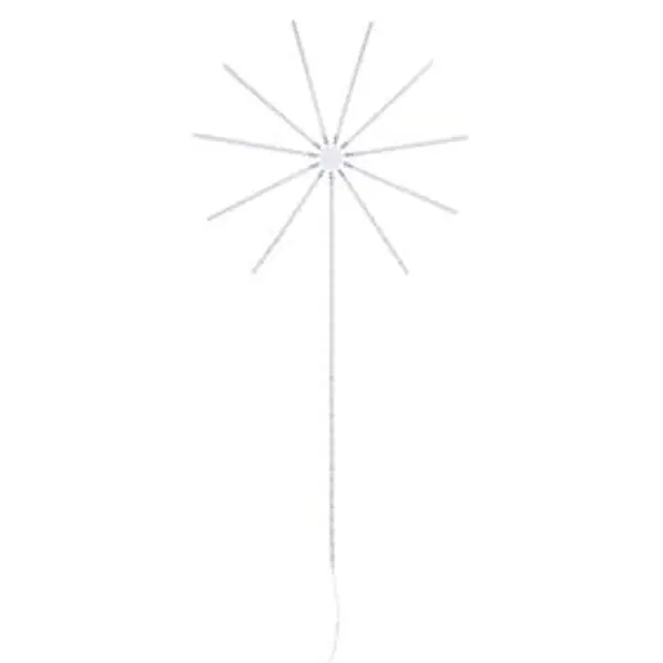 Feu d'artifice led couleurs changeantes H138cm