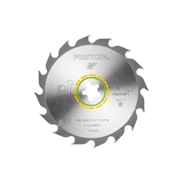 FESTOOL Lame de scie circulaire pour débit Bois dur Ø160 à 254mm