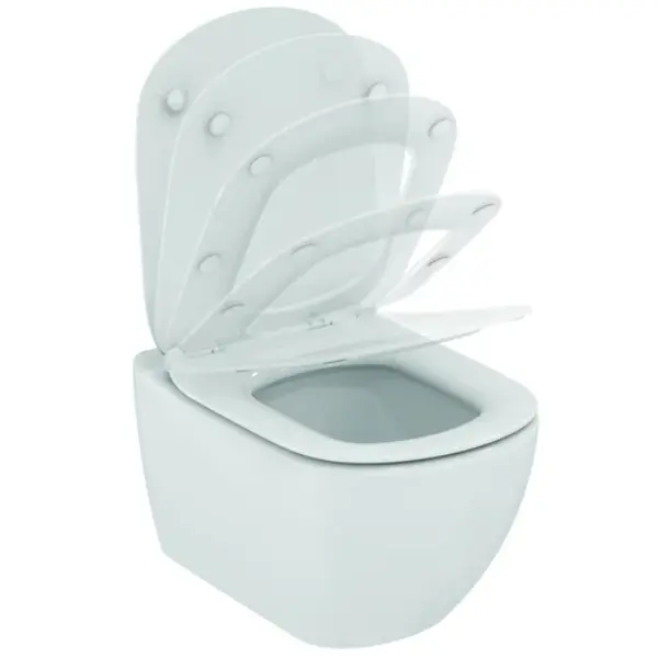Cuvette WC suspendu Tesi Aquablade - abattant frein de chute