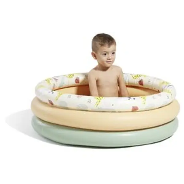 Piscinette gonflable enfant savane Ø87xH25cm