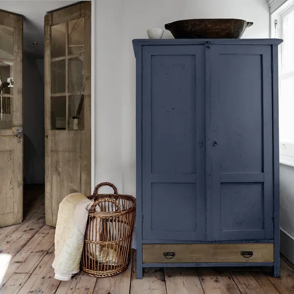 Peinture Relook bois MAISON DECO, bleu marine satine, 1 l - MAISON DECO