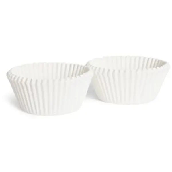 Moule à muffin papier x50 blanc