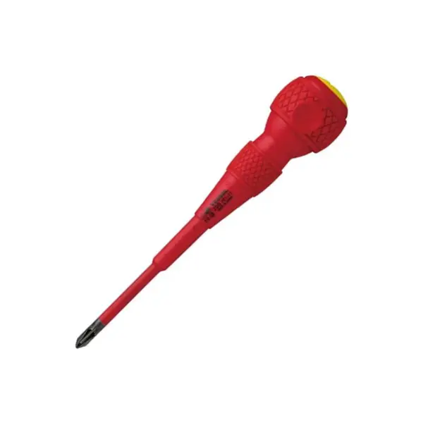 Tournevis Ball Grip Vde Isole 1000V Pour Vis Pz Pz2X100Mm Vessel