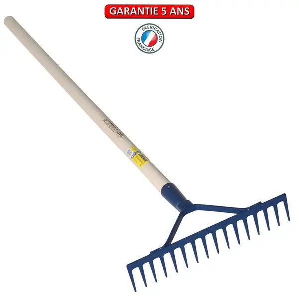 Râteau d'entreprise16 dents manche 150 cm PEFC - PERRIN