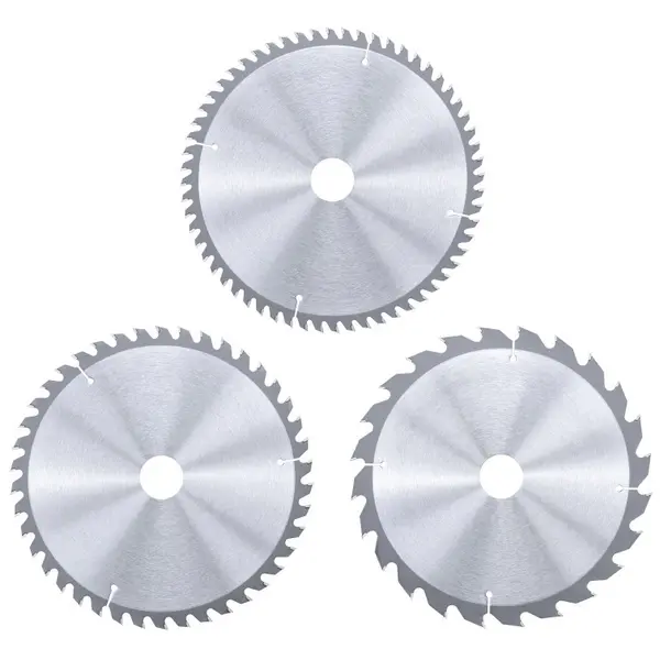 Jeu de 3 lames de scie 210 x 30 x 2,5 mm - KWB by Einhell