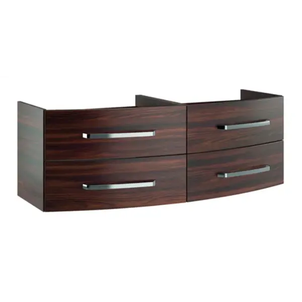 Caisson meuble suspendu Ancodesign avec Led - Sangallo brun