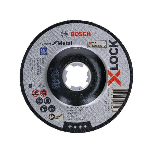 BOSCH Disque à tronçonner déporté X-LOCK - Expert for Metal
