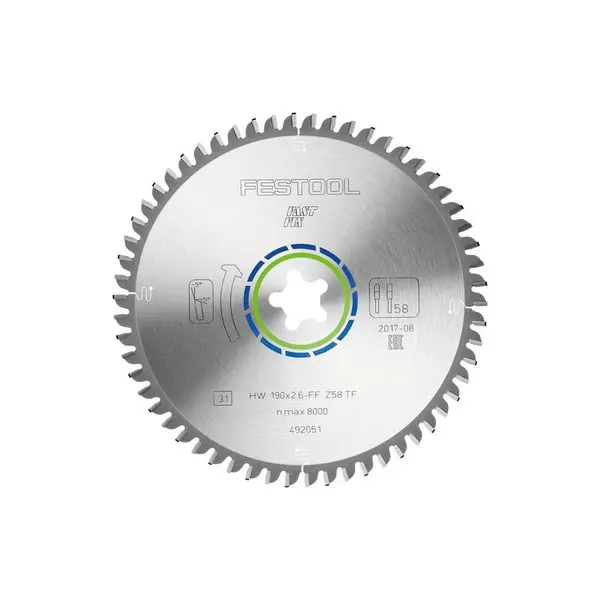 FESTOOL Lame de scie circulaire pour Alu/Plastique Ø160 à 260mm