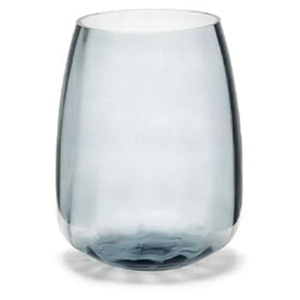 Vase en verre Ø12xH16cm - 3 modèles