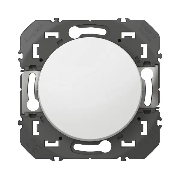 Poussoir simple blanc Dooxie - Legrand - 600004