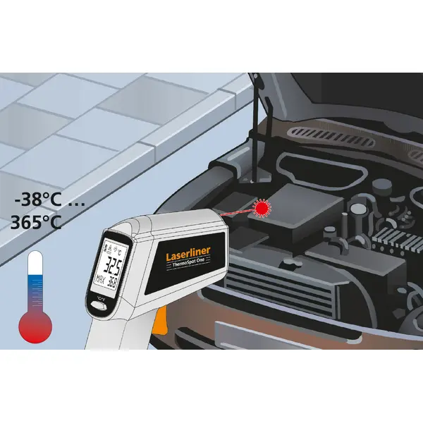 Thermomètre à infrarouge LASERLINER Thermospot one - LASERLINER