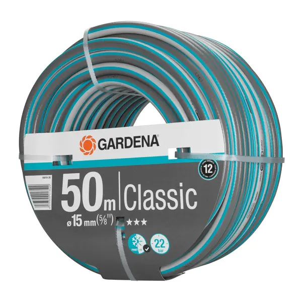 Tuyau d'arrosage Classic Ø 15 mm - 50 m - GARDENA