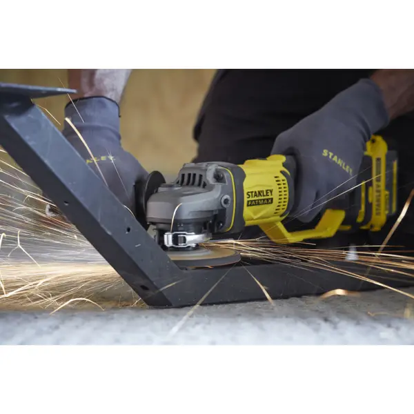 Meuleuse d'angle sur batterie SFMCG400M2K-QW 18 V 4 Ah STANLEY FATMAX