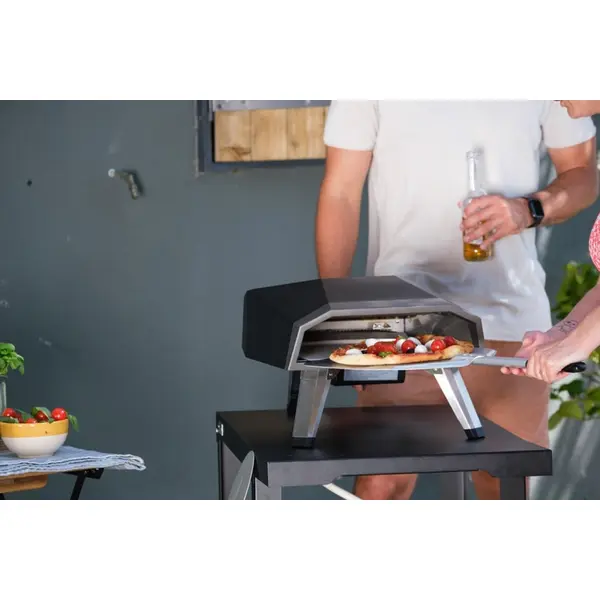 Four à pizza Duo 12 pouce à gaz avec brûleur en inox - LE MARQUIER