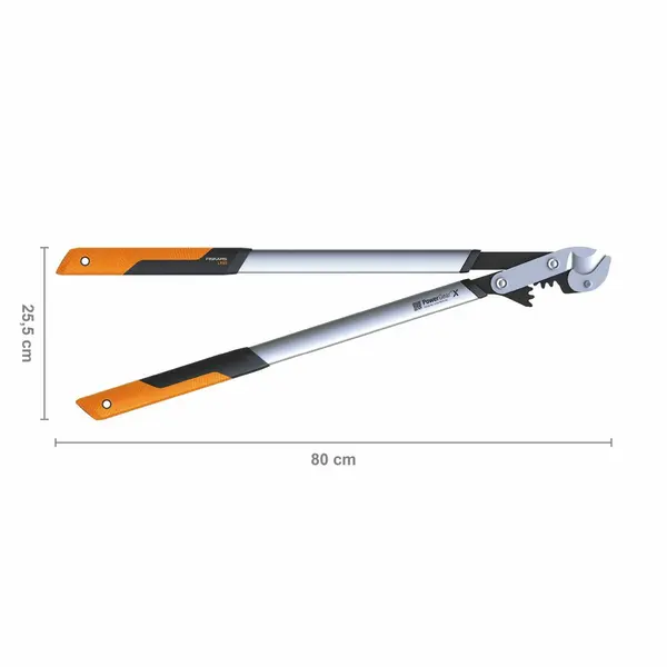 Coupe-branches Powergear X - L à crémaillère et à enclume 80 cm - Ø 55 mm - FISKARS