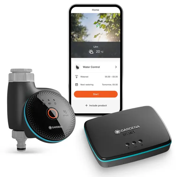 Smart Water Control - Programmateur d’arrosage connecté avec Gateway - GARDENA