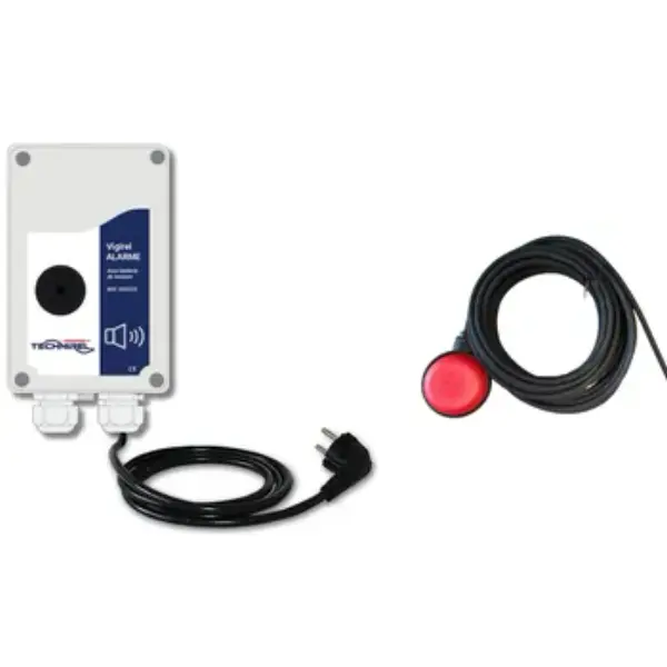 Coffret de commande Tranquillité EVO avec son Kit Flotteur alarme