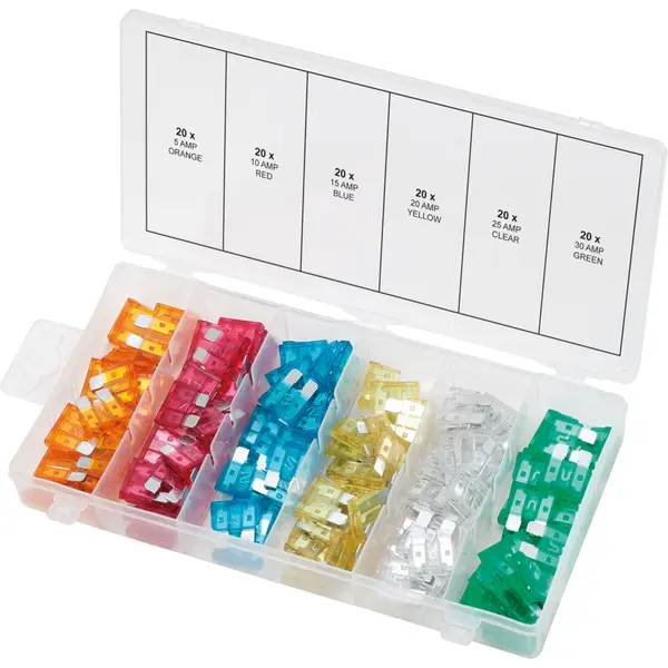 Assortiment de fusibles x120